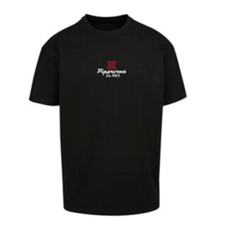 PiperCross Heavy Oversized Tee - Black Large