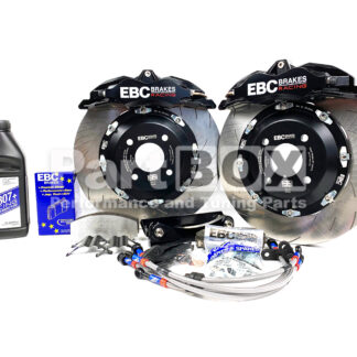 EBC BBK Balanced Brake Kit - 300mm 4 Pot Black - Ford Fiesta MK8 ST200 2019