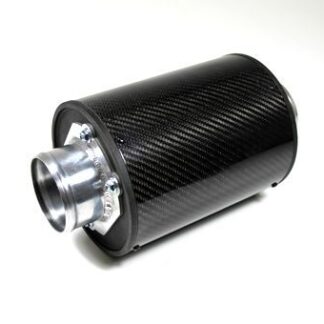 Forge Motorsport Carbon Air Filter Canister with 76mm O/D Inlet/Outlets