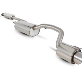 Scorpion Resonated cat-back system Tuner Tailpipe Ford Focus ST170 MK1 2002 - 2005
