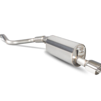 Scorpion Resonated cat-back System Daytona Tailpipe Ford Mk6 Fiesta ST 150 2004 - 2008