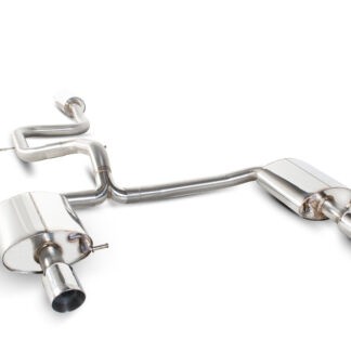 Scorpion Resonated cat-back system Daytona Tailpipe Ford Mondeo 2.5 Turbo Hatchback 2007 - 2011