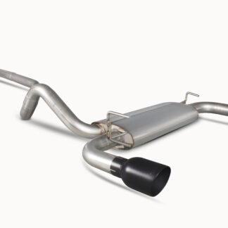 Scorpion Non-resonated cat-back system Daytona Ceramic Abarth 500/595 (IHI Turbo) 595/695 (Garrett Turbo) 2008 - 2018