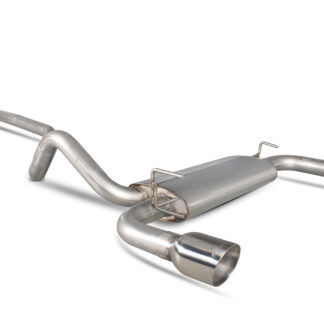 Scorpion Non-resonated cat-back system Daytona Tailpipe Abarth 595/695 (Garrett Turbo) 2008 - 2018
