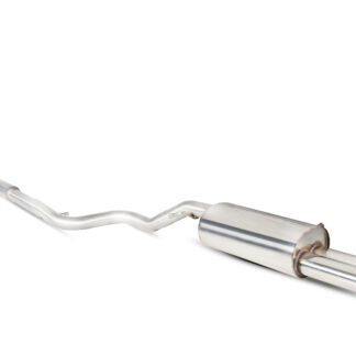 Scorpion Resonated cat-back system Daytona Tailpipe Peugeot 208 GTI 1.6T 2012 - 2015