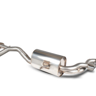 Scorpion Resonated half system Monaco (twin) Tailpipe  Renault Megane 225 / 230 R26 2004 - 2009
