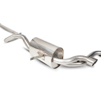 Scorpion Non-resonated Half system Monaco (twin) Tailpipe  Renault Megane 225 / 230 R26 2004 - 2009