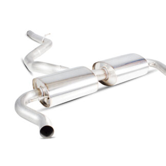 Scorpion Non-resonated cat-back system OE Fitment Tailpipe  Renault MK4 Clio 200 EDC 13-15 2013 - 2015