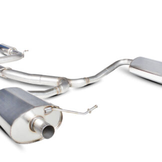 Scorpion Resonated cat-back system OE Fitment Tailpipe Skoda Octavia vRS 2.0 Tsi 2013 - 2018