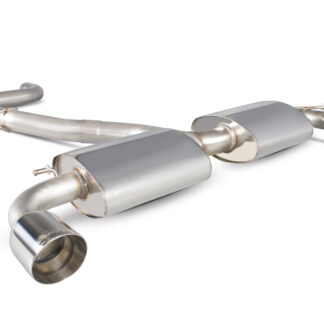 Scorpion Non-resonated cat-back system Daytona Ceramic Tailpipe Volkswagen MK6 Golf GTI & GTI Edition 35 2009-2013