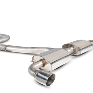 Scorpion Non-resonated cat-back system Daytona Tailpipe Volkswagen Scirocco R 2009 - 2017