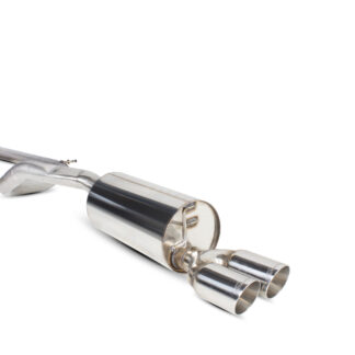 Scorpion Non-resonated half system Daytona (twin) Ceramic Tailpipe Volkswagen Polo Gti 1.4 TSI 6R 2010 - 2015