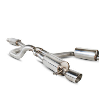 Scorpion Resonated cat-back system Daytona Tailpipe Vauxhall Corsa D VXR Nurburgring 2007 - 2013