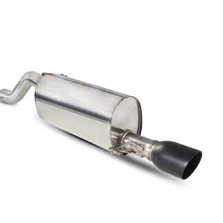 Scorpion Resonated cat-back system Daytona Tailpipe Vauxhall Corsa D 1.4T Black Edition 2012 - 2015