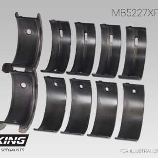 King Racing Main Bearing Set Mitsubishi 4G63, 4G64