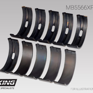 King Racing Main Bearing Set Audi