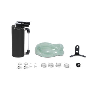Mishimoto Aluminum Oil Catch Can - Small Wrinkle Black