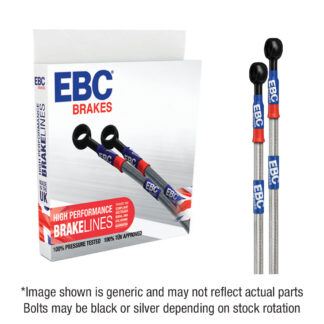 EBC Stainless Braided Brake Lines - Toyota Yaris GR