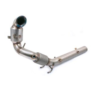 Cobra De-Cat Pipe fits to Cobra VW Polo GTI 2.0 TSI Mk6 (AW) GPF Models 19>