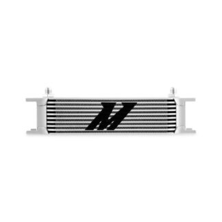 Mishimoto Universal -6AN 10 Row Oil Cooler, Silver