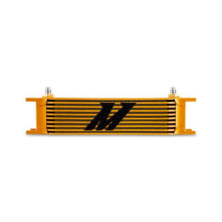 Mishimoto Universal -6AN 10 Row Oil Cooler, Gold
