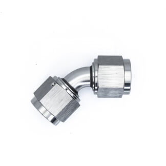 DW 8AN Flare Female Swivel 45-degree to 8AN Flare Female Swivel 4