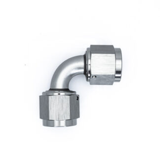 DW 8AN Flare Female Swivel 90-degree to 8AN Flare Female Swivel 9