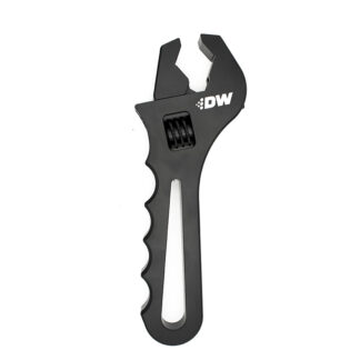 DW Adjustable wrench AN Hose End black anodized