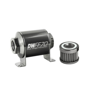 DW In-line fuel filter element & housing kit stainless steel