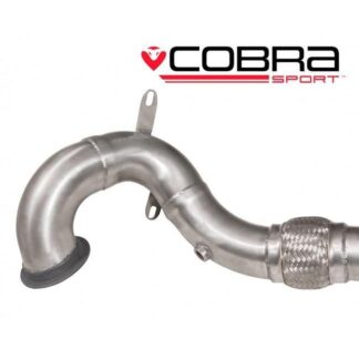 Cobra Front Pipe & De-Cat Section VW Golf GTI  Mk7 (5G) (Incl Perf Pack / Clubsport models) 12-17
