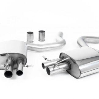 Milltek Rear Silencers Mercedes C-Class C63 and C63 S W2