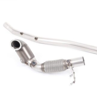 Milltek Large Bore Downpipe and Hi-Flow Sports Cat - Audi S