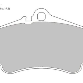 PBS ProRace Front Pads for Porsche 911 (996/997)