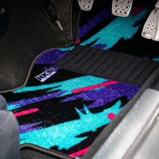 HKS 50th FLOOR MATS JZA80 FRONT SET OCP LHD