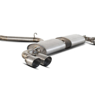 Scorpion Resonated cat-back system Daytona Tailpipe Audi TT MK2 3.2 V6 TT S MK2