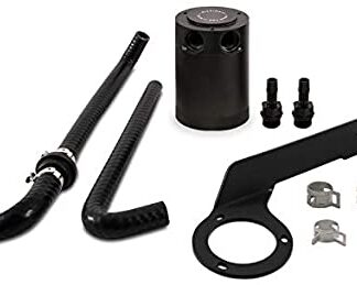 Mishimoto Honda Accord 2.0T Direct Fit Baffled Oil Catch Can, PCV Side, 2018+, Black