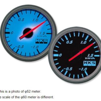 HKS Direct Bright Meter 60mm  Pressure B W