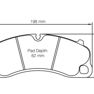 Pagid brake pads - RSL29 - Front 991 GT3, Cayman GT4 Iron, etc.