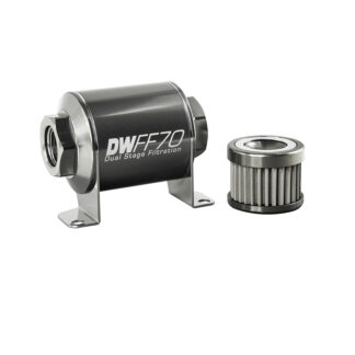 DW In-line fuel filter element and housing kit  stainless st