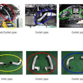 HKS Intercooler Piping Kit and SQV Kit for GT-R R35