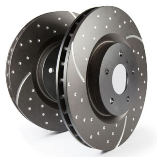 EBC Rear Grooved Brake Discs 290mm Toyota GT86 Subaru BRZ