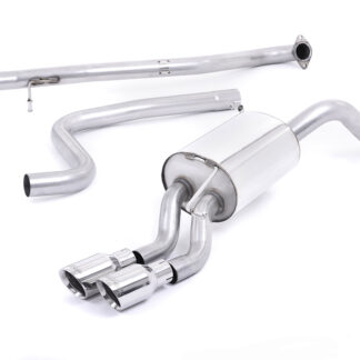 Milltek Cat-back Ford Fiesta Mk7 Mk7.5 1.0T EcoBoost 100