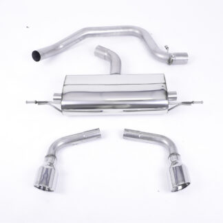 Milltek Cat-back Audi TT Mk2 2.0 TFSi 2WD 2006 - 2011