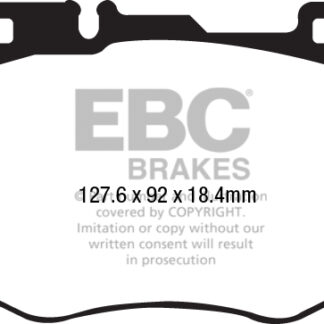 DPX2210 EBC Ultimax Front Pads Caliper-Brembo MERCEDES-BENZ