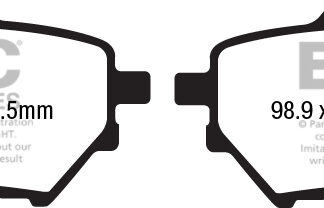 DPX2196 EBC Ultimax Rear Pads Caliper-Bosch CITROEN
