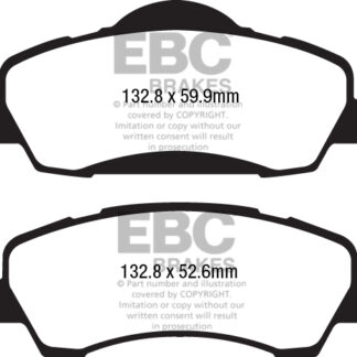 DPX2177 EBC Ultimax Front Pads Caliper-Mando CITROEN