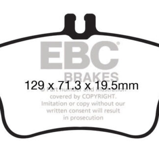 DPX2164 EBC Ultimax Front Pads Caliper-TRW MERCEDES-BENZ