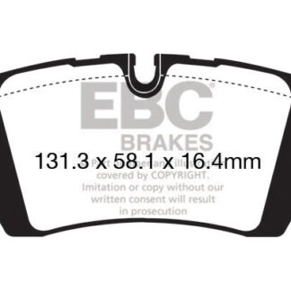 DPX2161 EBC Ultimax Rear Pads Caliper-TRW LAND ROVER