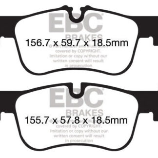 DPX2155 EBC Ultimax Front Pads Caliper-ATE BMW