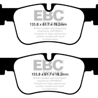 DPX2143 EBC Ultimax Front Pads Caliper-ATE BMW